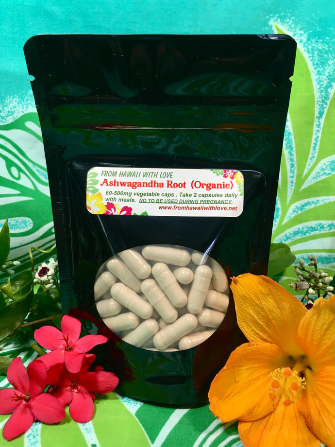 Ashwagandha Root Powder Capsules  (Organic)