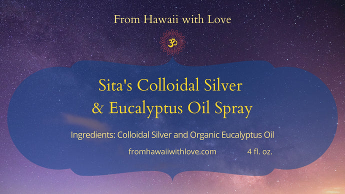 Sita's Colloidal Silver & Eucalyptus Oil Spray